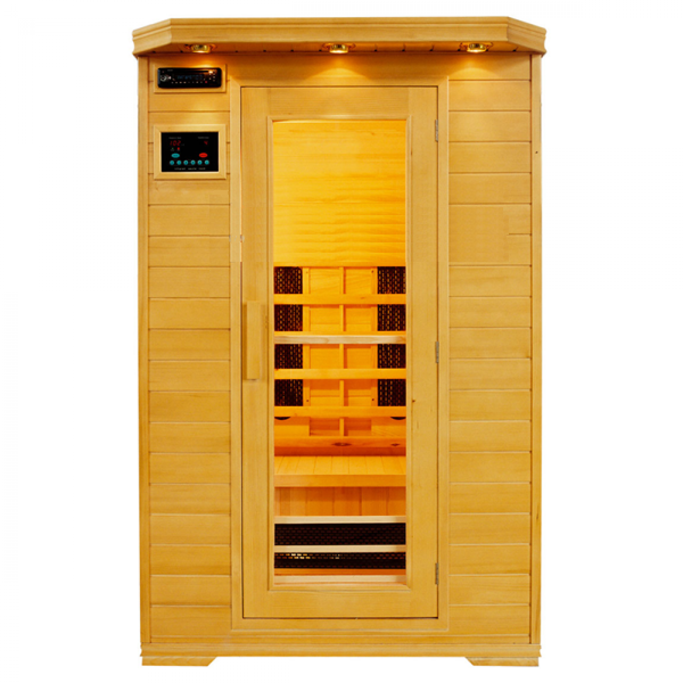 SAUNA INFRAROSSI 120 X 115 PER 2 PERSONE 