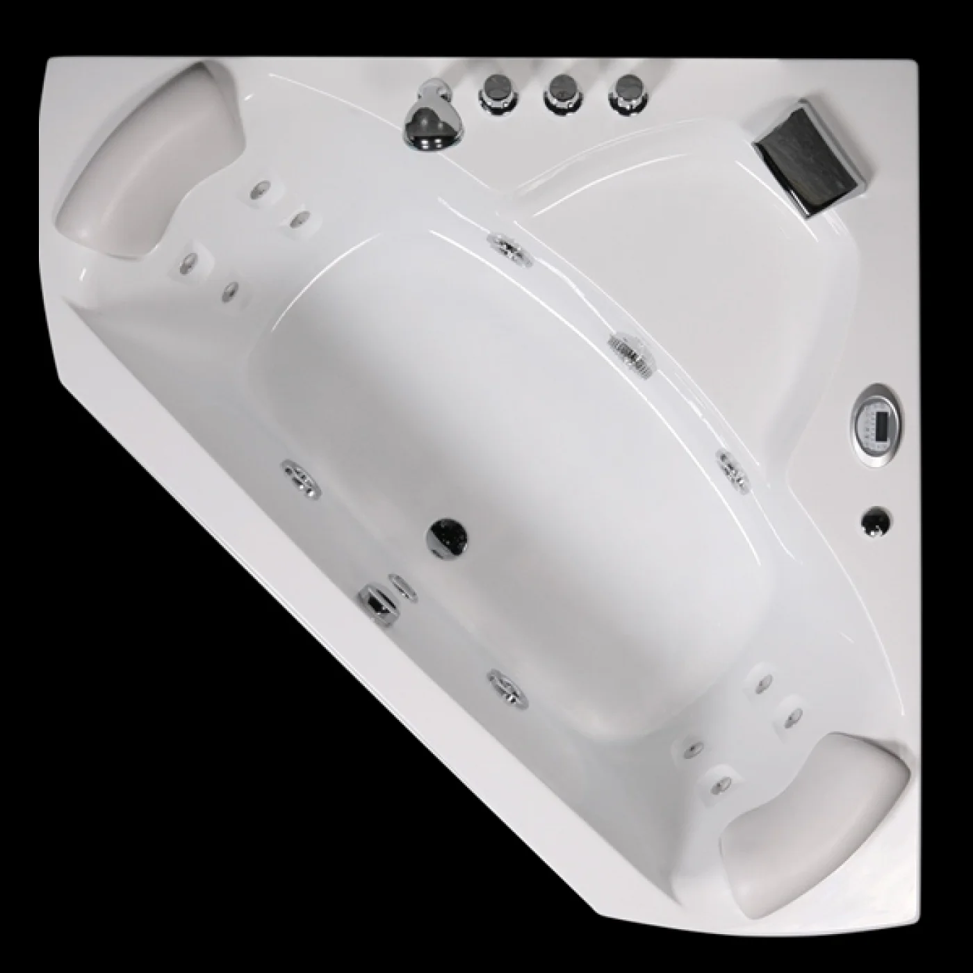VASCA BAGNO IDROMASSAGGIO ANGOLARE 135X135X62 ARIEL VASCA BAGNO IDROMASSAGGIO ANGOLARE 135X135X62 ARIEL