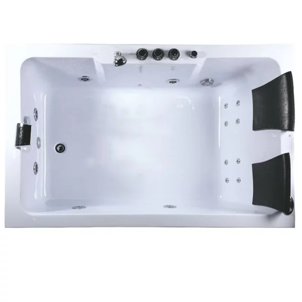 VASCHE IDROMASSAGGIO 185X120 RETTANGOLARE DUALCROM