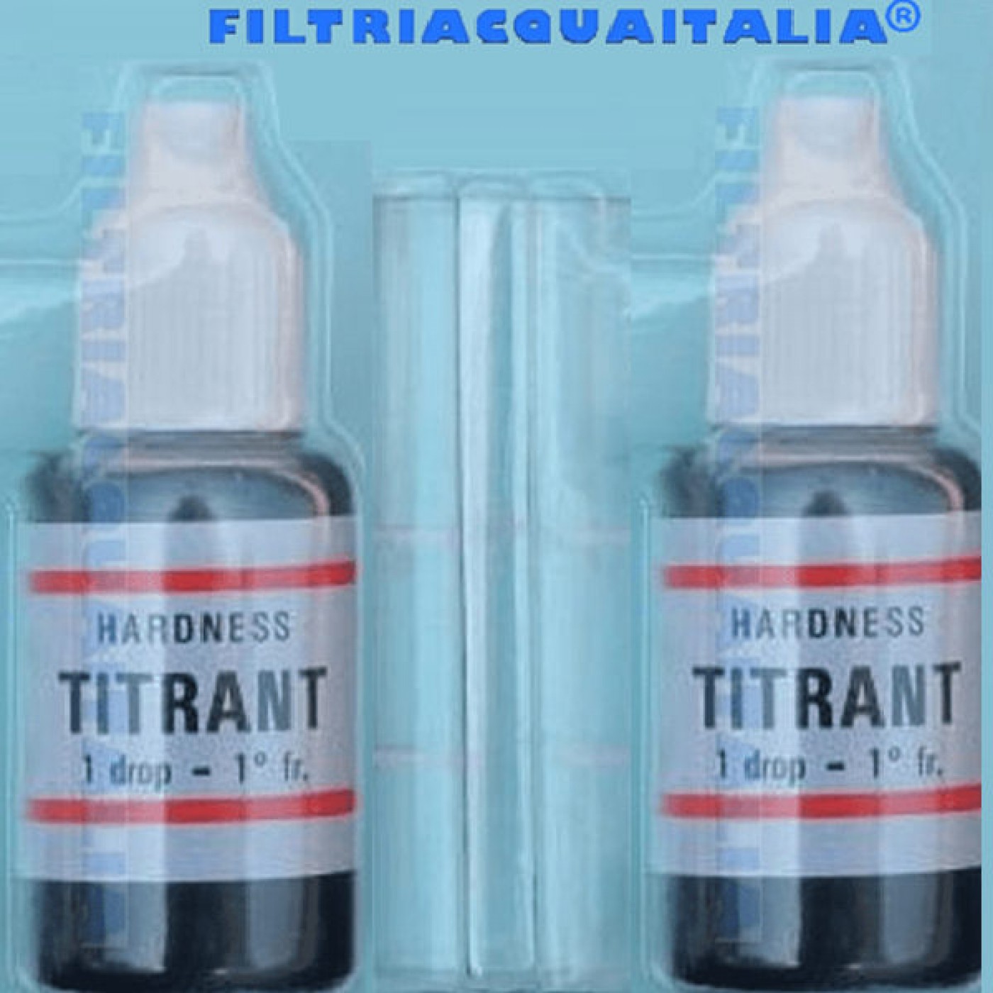 KIT ANALISI DUREZZA ACQUA TITRANT SET 2 PEZZI