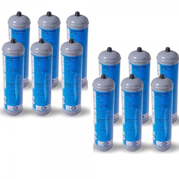 Bombola Co2 600 gr usa e getta Set 12 pezzi Bombola Co2 600 gr usa e getta Set 12 pezzi