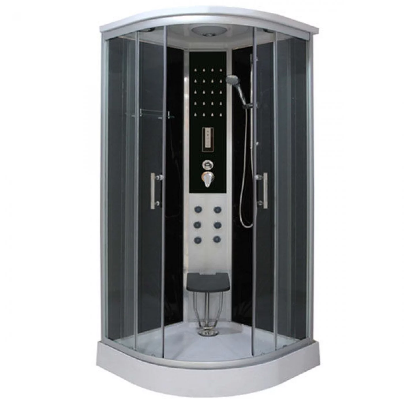 BOX DOCCIA IDROMASSAGGIO 90 X 90 Con Generatore di Vapore BOX DOCCIA IDROMASSAGGIO 90 X 90 Con Generatore di Vapore