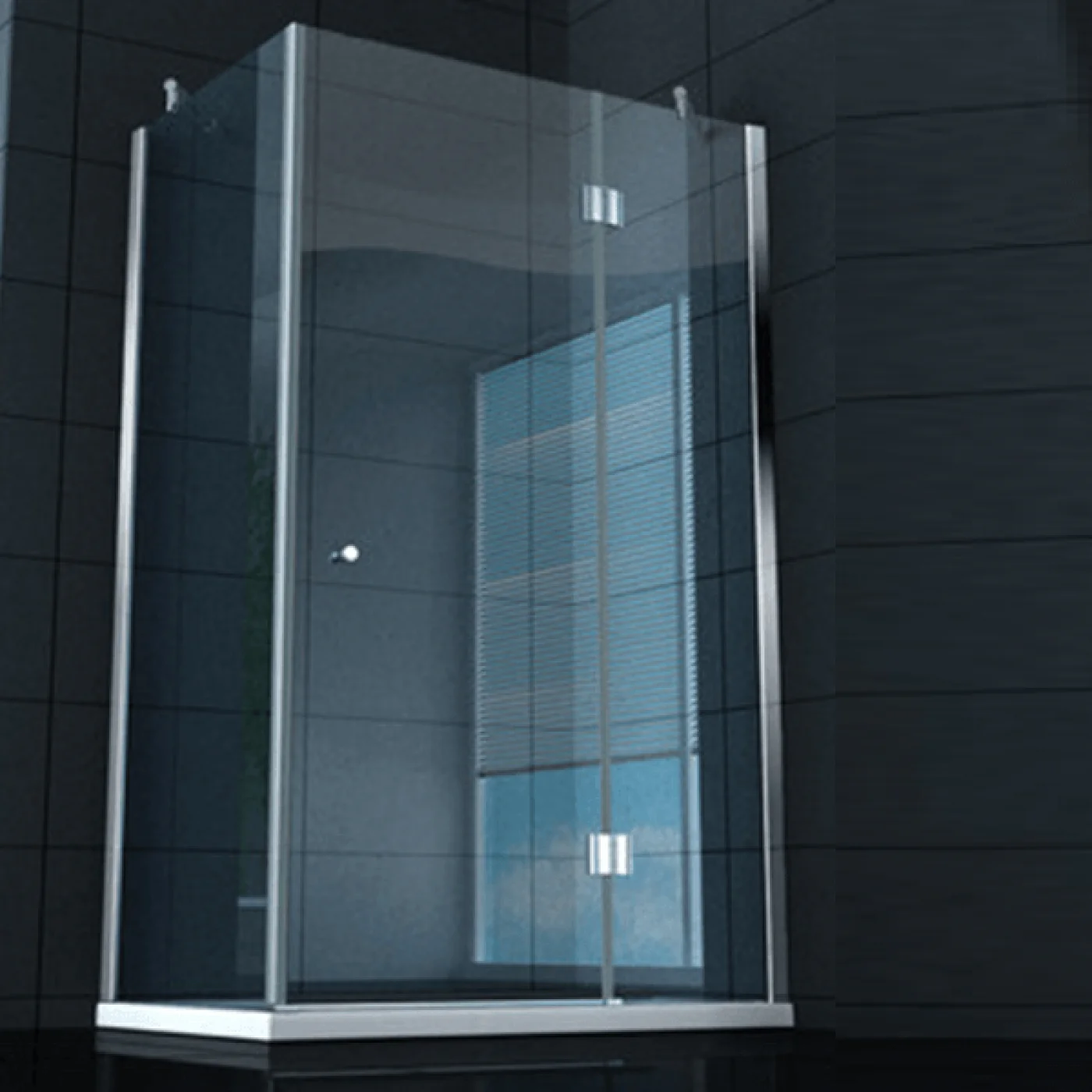 BOX DOCCIA 70X100 CRISTALLO LUX