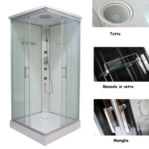 BOX DOCCIA IDROMASSAGGIO 90 X 90 CL06 Quick Line BOX DOCCIA IDROMASSAGGIO 90 X 90 CL06 Quick Line