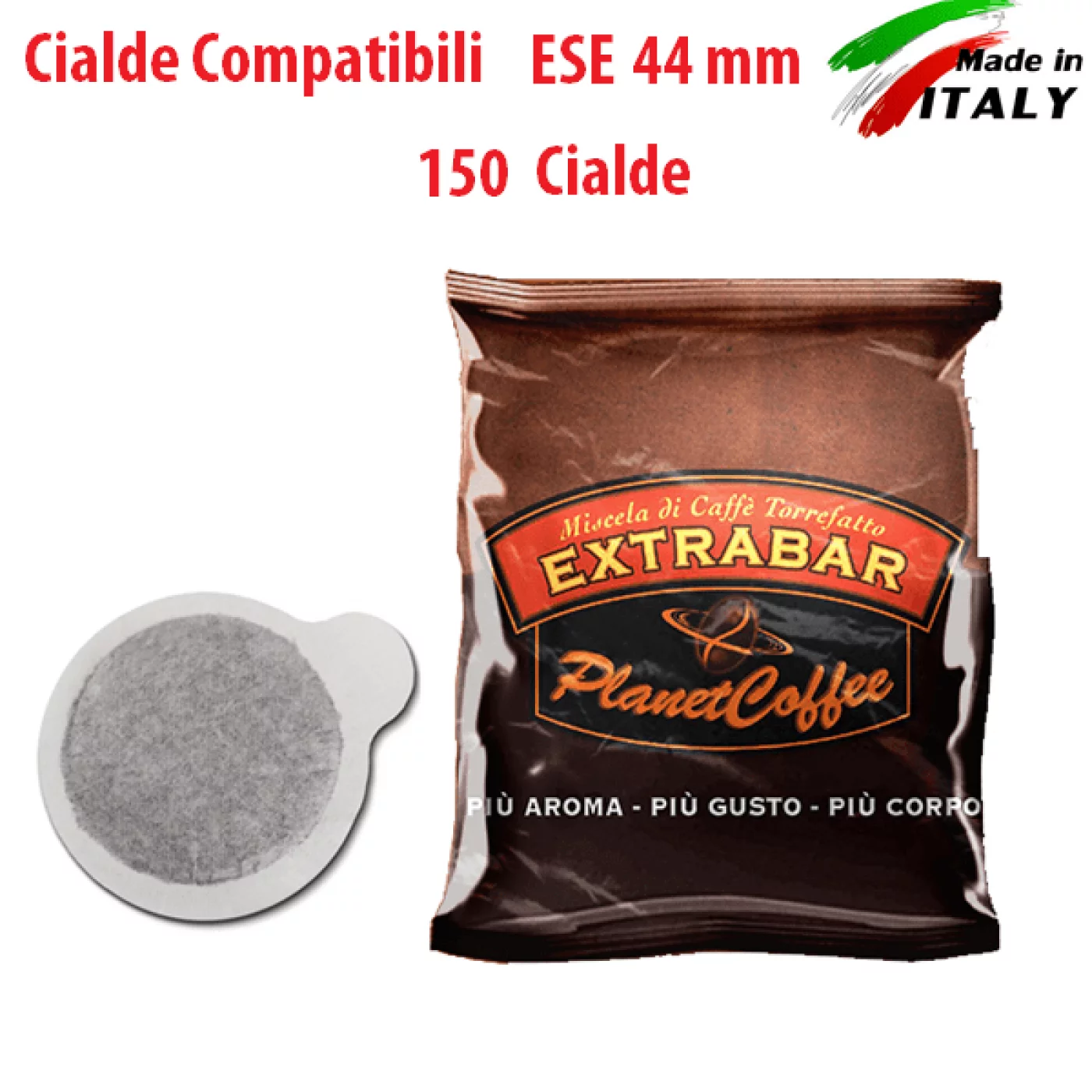 CIALDE ESE 44 mm COMPATIBILI CAFFE' MISCELA ORO CIALDE ESE 44 mm COMPATIBILI CAFFE' MISCELA ORO