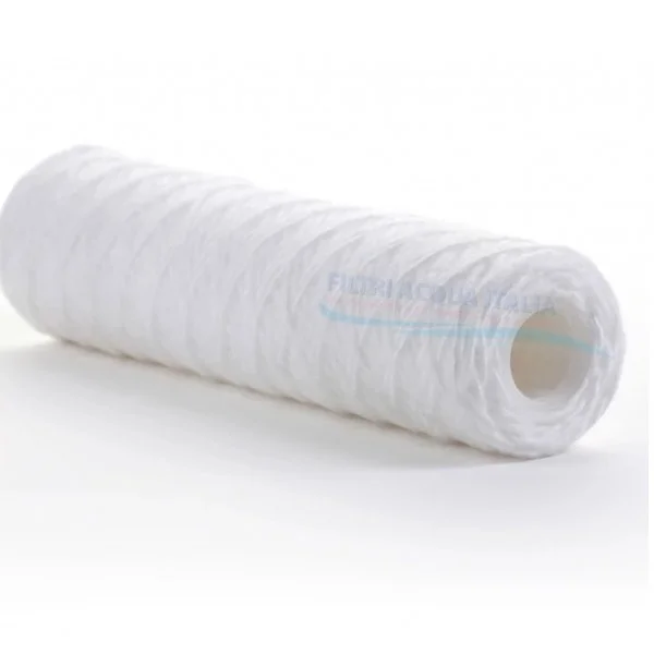 CARTUCCIA A FILO AVVOLTO DI POLIPROPILENE SEDIMENTI 10" micron 10 CARTUCCIA A FILO AVVOLTO DI POLIPROPILENE SEDIMENTI 10" micron 10