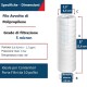 CARTUCCIA A FILO AVVOLTO 5" micron 5
