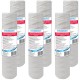 Cartucce Filtranti Filo Avvolto 10' Pollici micron 5 Set 6 Pezzi