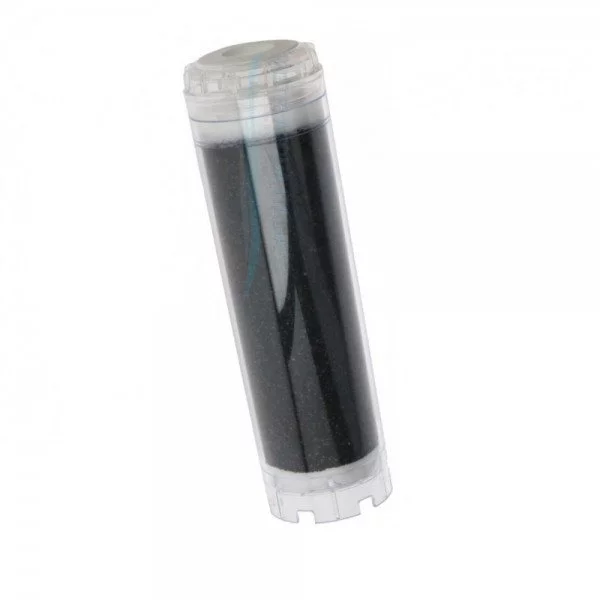 CONTENITORE RICARICABILE A CARBONE ATTIVI TRASPARENTE 10" CONTENITORE RICARICABILE A CARBONE ATTIVI TRASPARENTE 10"