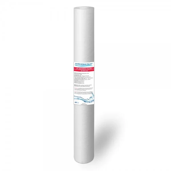 CARTUCCIA A SEDIMENTI POLIPROPILENE 20" MICRON 20