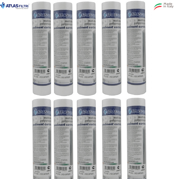 CARTUCCIA ATLAS POLIPROPILENE 10" micron 1 SET 10 PEZZI