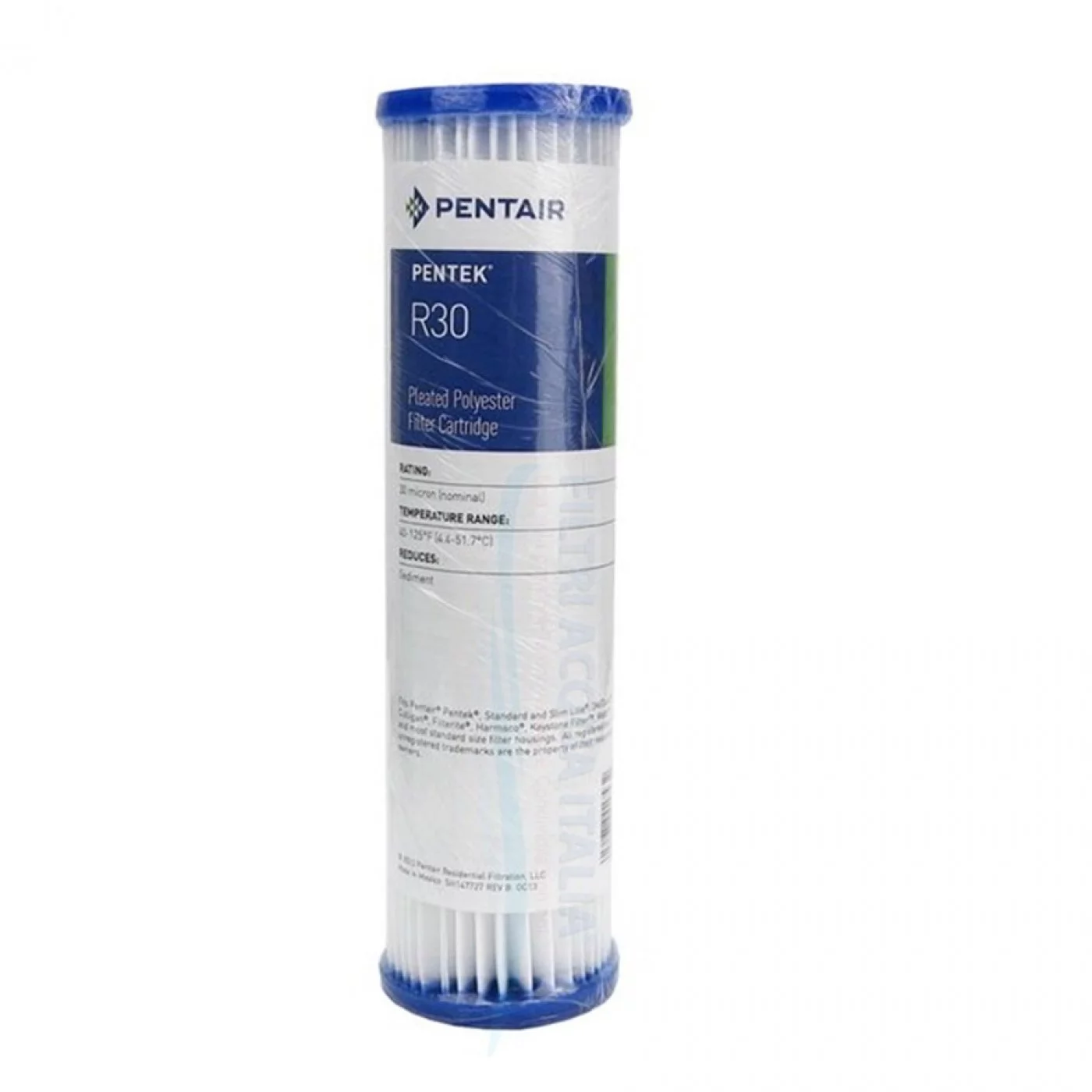 CARTUCCIA LAVABILE PENTEK R30 10 Pollici Micron 30 CARTUCCIA LAVABILE PENTEK R30 10 Pollici Micron 30