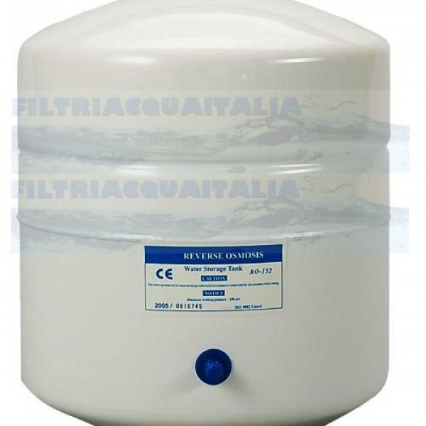 SERBATOIO DI ACCUMULO IN ACCIAIO 12 LT