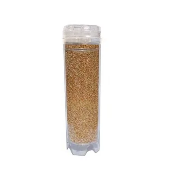 CONTENITORE RESINA CATIONICA RICARICABILE TRASPARENTE 10" CONTENITORE RESINA CATIONICA RICARICABILE TRASPARENTE 10"