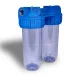 CONTENITORE DOPPIO PER FILTRO ACQUA 10" ATTACCO 1" CON STAFFA E CHIAVE CONTENITORE DOPPIO PER FILTRO ACQUA 10" ATTACCO 1" CON STAFFA E CHIAVE