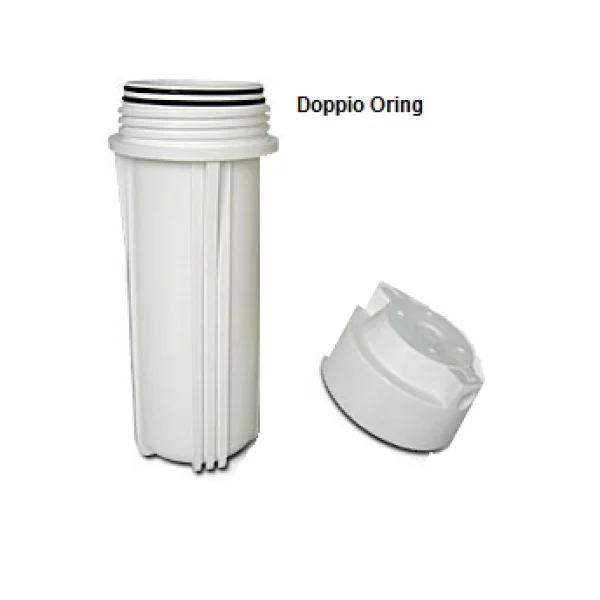 CONTENITORE PER FILTRO 10" ATTACCO 1/4 Doppio Oring