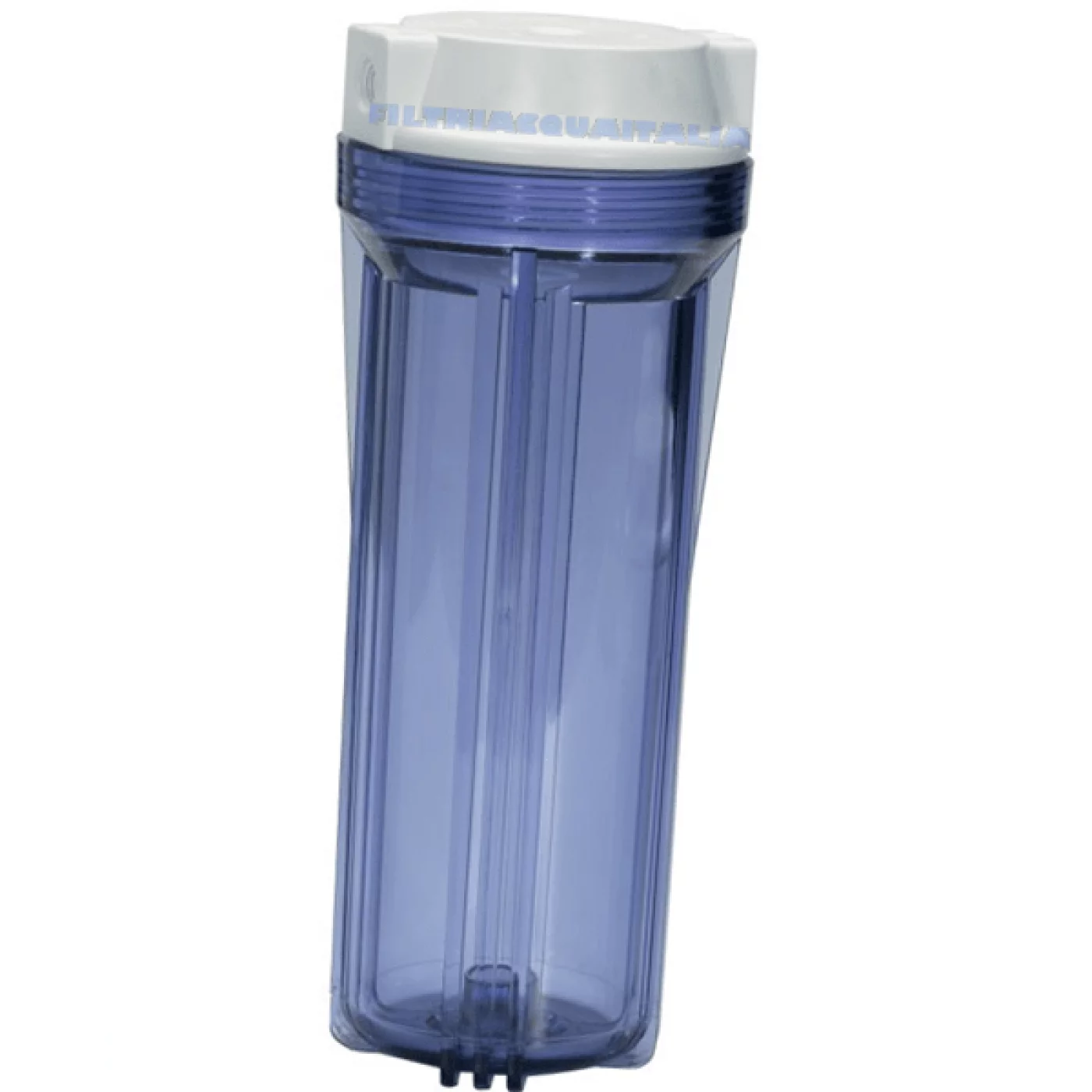 CONTENITORE TRASPARENTE PER FILTRO 10" ATTACCO 1/2 CONTENITORE TRASPARENTE PER FILTRO 10" ATTACCO 1/2
