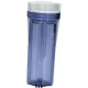 CONTENITORE TRASPARENTE PER FILTRO 10" ATTACCO 1/2 CONTENITORE TRASPARENTE PER FILTRO 10" ATTACCO 1/2