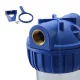 CONTENITORE TRASPARENTE 10" ATTACCO 3/4" CON STAFFA E CHIAVE PER FILTRO ACQUA CONTENITORE TRASPARENTE 10" ATTACCO 3/4" CON STAFFA E CHIAVE PER FILTRO ACQUA