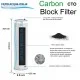 Cartucce Carbone Attivo CTO 5 Micron: Eccellente Qualità per Depuratori Osmosi Inversa Set 3 Pezzi