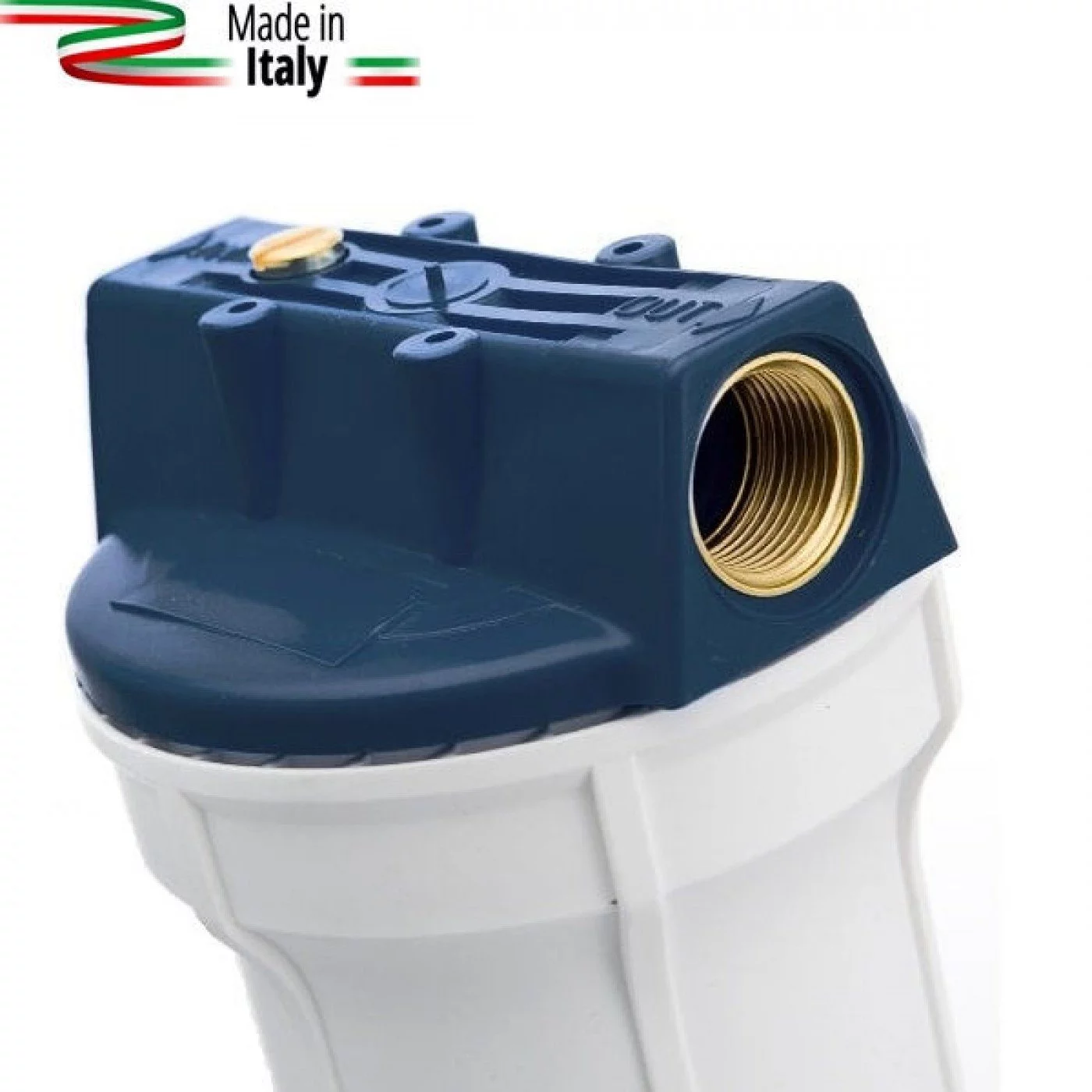 CONTENITORE FILTRO ACQUA 20" ATTACCO 1 POLLICE CON CHIAVE E STAFFA CONTENITORE FILTRO ACQUA 20" ATTACCO 1 POLLICE CON CHIAVE E STAFFA