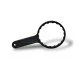 CONTENITORE TRASPARENTE 10" ATTACCO 3/4" CON STAFFA E CHIAVE PER FILTRO ACQUA CONTENITORE TRASPARENTE 10" ATTACCO 3/4" CON STAFFA E CHIAVE PER FILTRO ACQUA