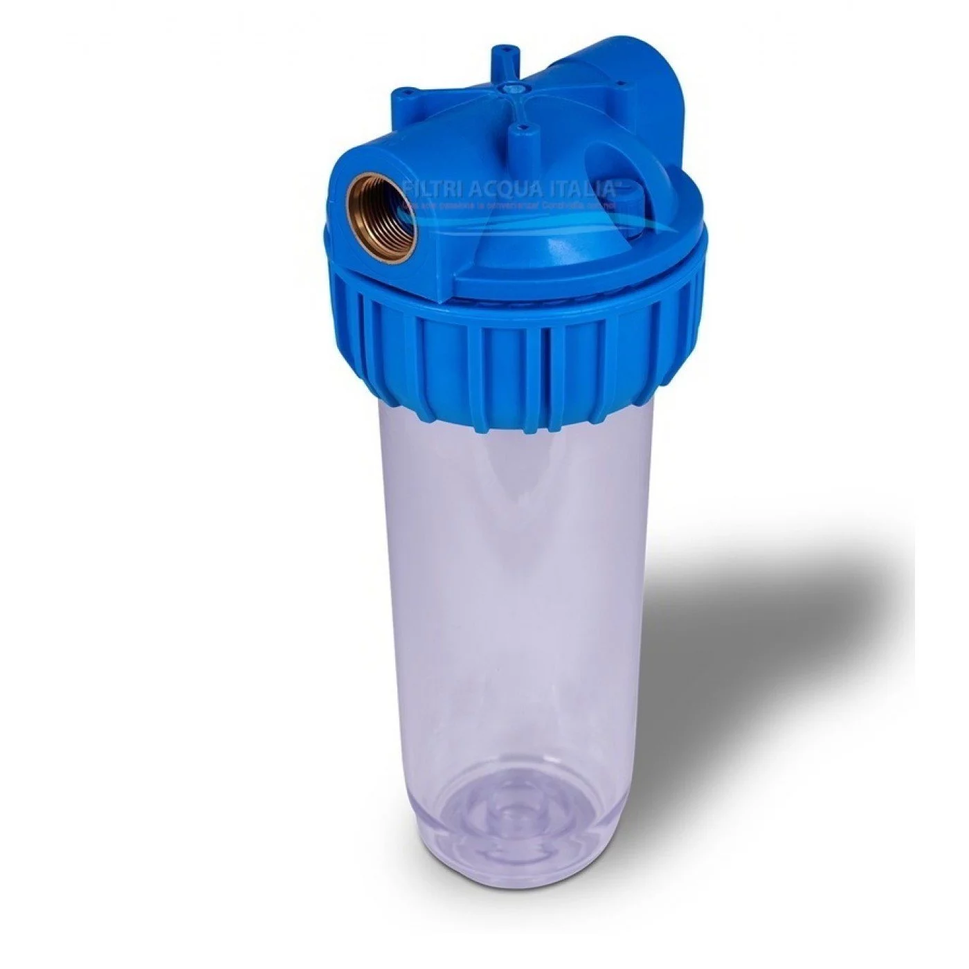 CONTENITORE TRASPARENTE 10" ATTACCO 3/4" CON STAFFA E CHIAVE PER FILTRO ACQUA CONTENITORE TRASPARENTE 10" ATTACCO 3/4" CON STAFFA E CHIAVE PER FILTRO ACQUA