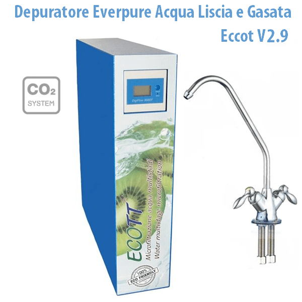 MICROFILTRAZIONE ACQUA DEPURATORE EVERPURE ECOTT V2.9 ULTRAFILTRAZIONE