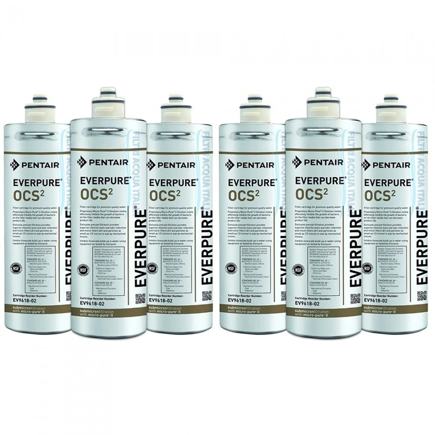 EVERPURE OCS2 EV9618-02 SET 6 PEZZI EVERPURE OCS2 EV9618-02 SET 6 PEZZI