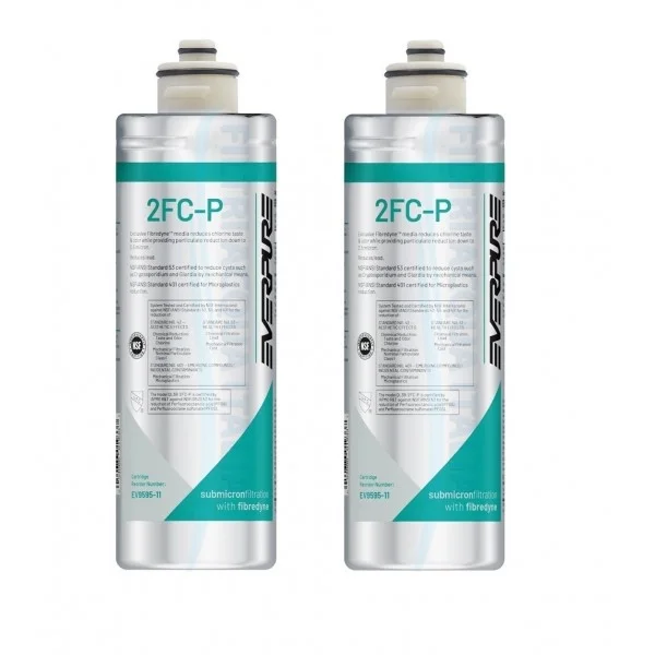 Everpure 2FC-P EV9595-11 Rimuove PFAS, Cloro e Microplastiche  Set 2 Pezzi