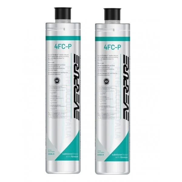 Everpure 4FC-P EV9595-31 Riduce PFAS, Cloro e Microplastiche Set 2 Pezzi Everpure 4FC-P EV9595-31 Riduce PFAS, Cloro e Microplastiche Set 2 Pezzi