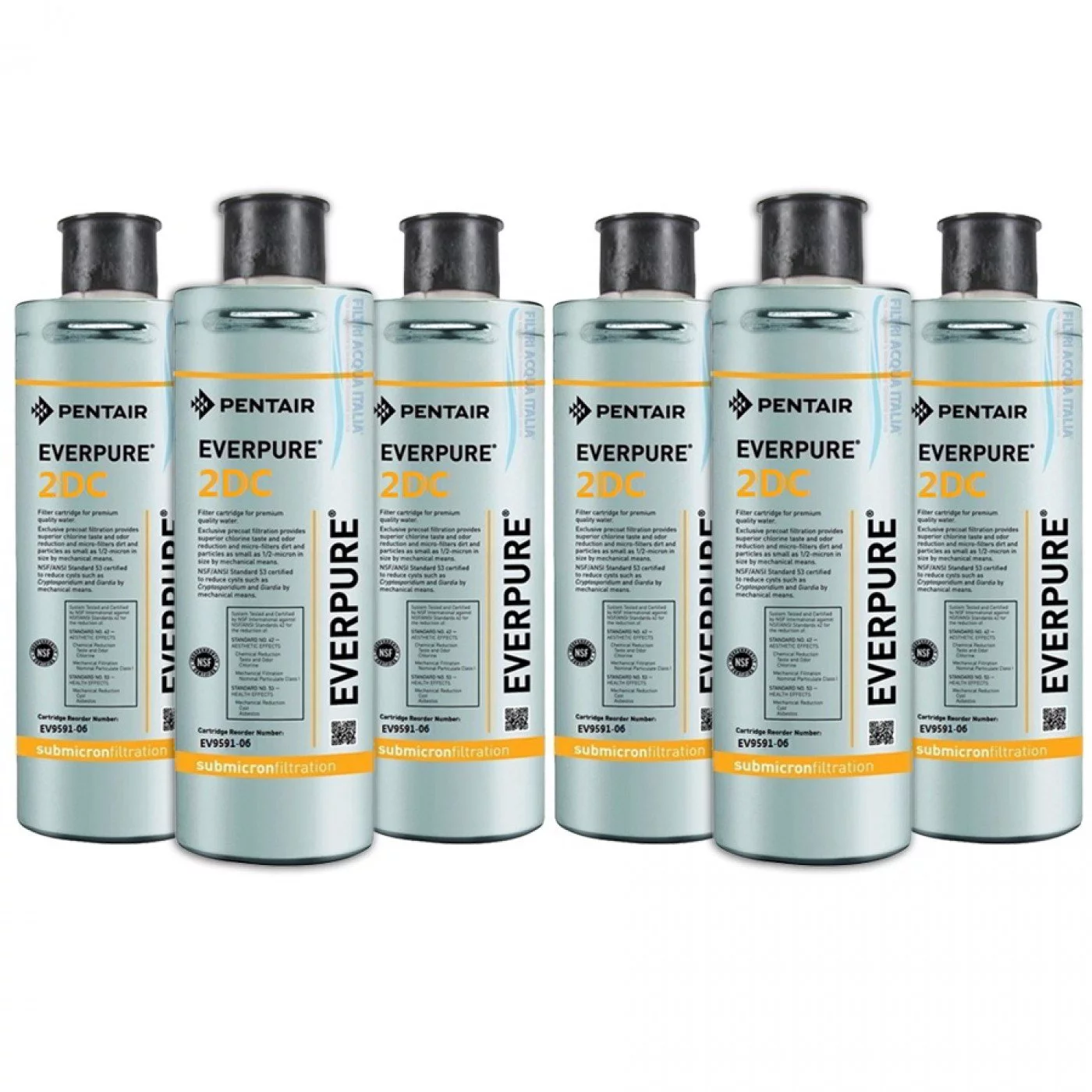 EVERPURE 2DC SET 6 Pezzi EV959106 EVERPURE 2DC SET 6 Pezzi EV959106