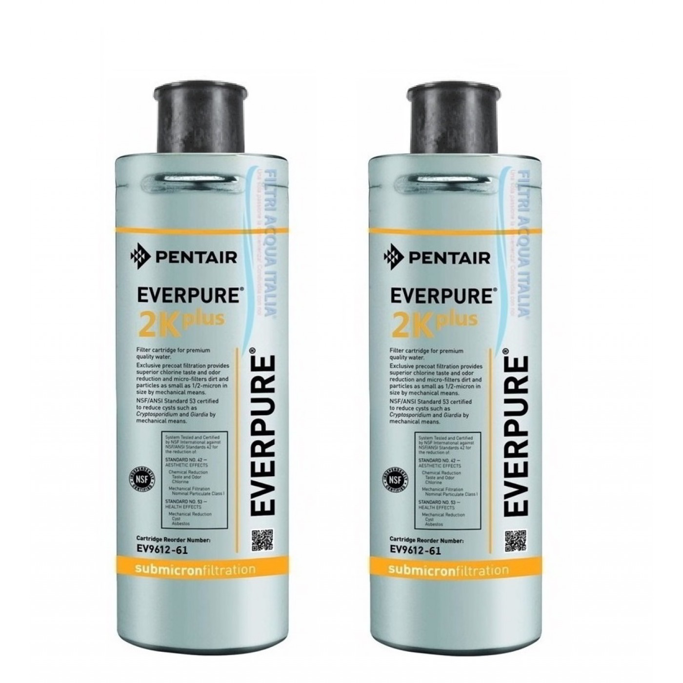 EVERPURE 2K PLUS EV9612-61 Set 2 Pezzi