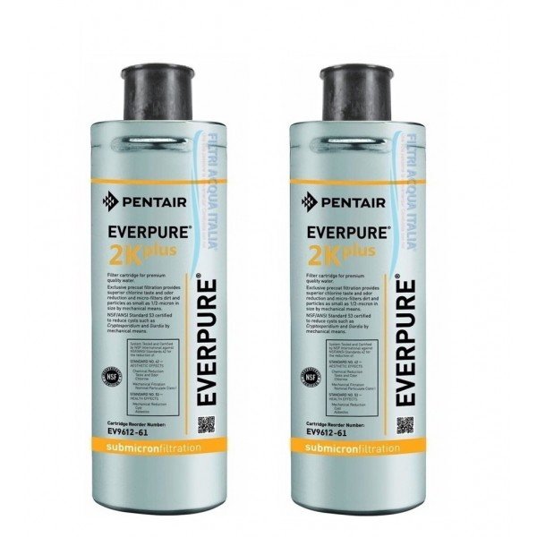 EVERPURE 2K PLUS EV9612-61 Set 2 Pezzi