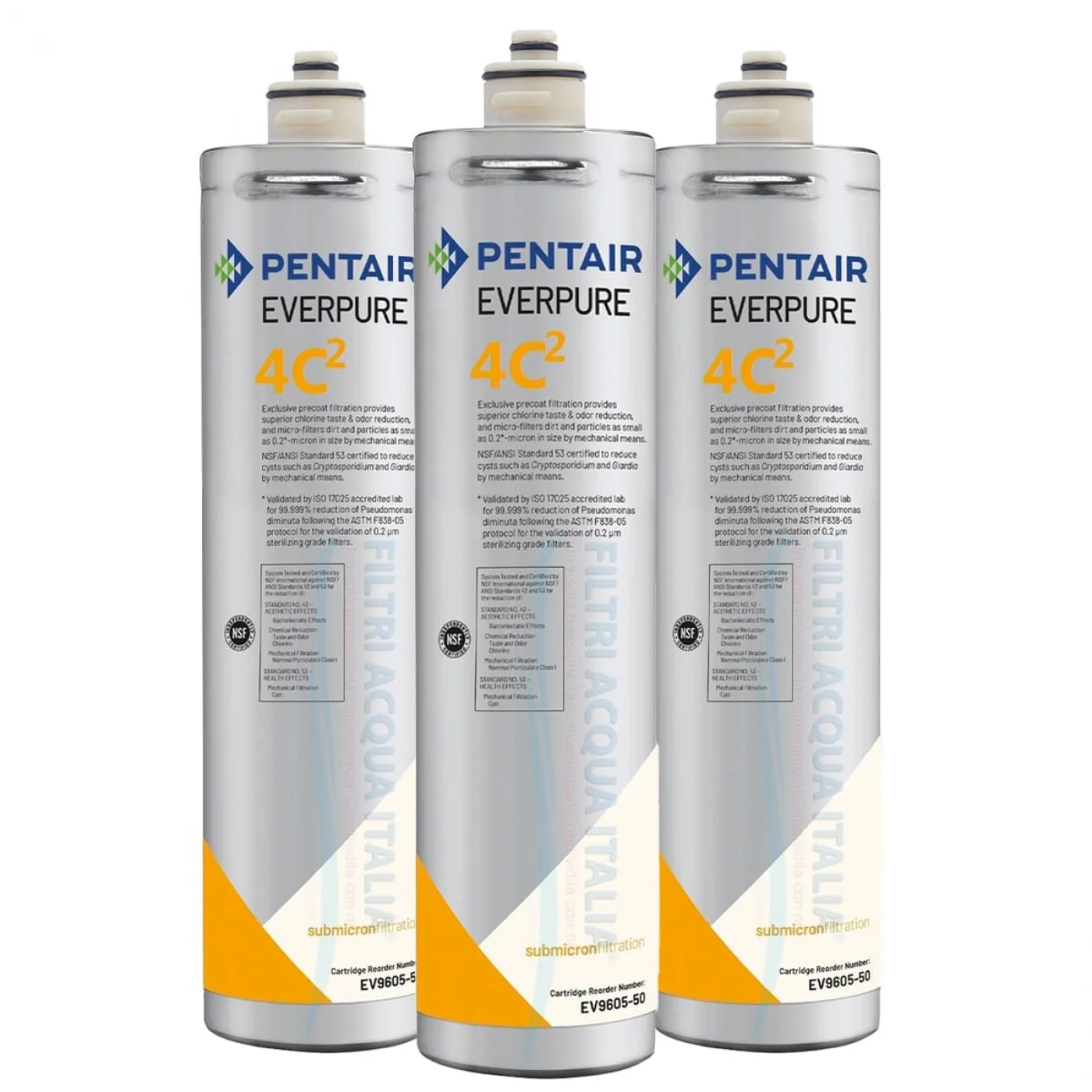 EVERPURE 4C2 Set 3 Pezzi EV9605-50 EVERPURE 4C2 Set 3 Pezzi EV9605-50