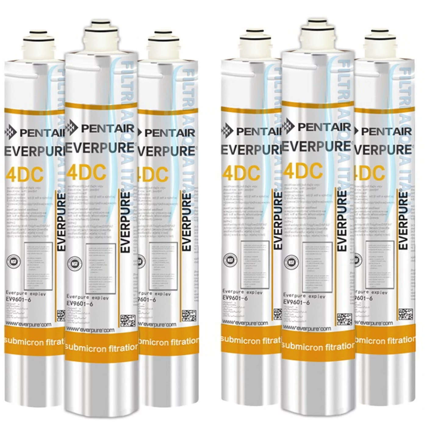EVERPURE 4DC Set 6 pezzi EV960146 EVERPURE 4DC Set 6 pezzi EV960146