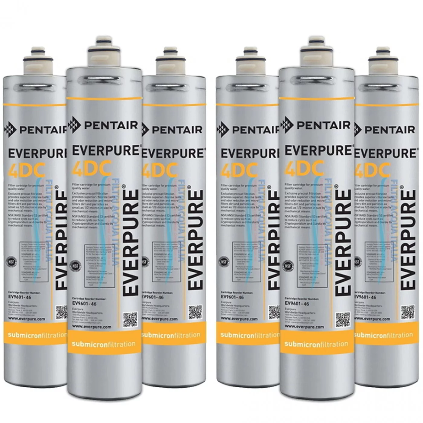 EVERPURE 4DC Set 6 pezzi EV960146 EVERPURE 4DC Set 6 pezzi EV960146