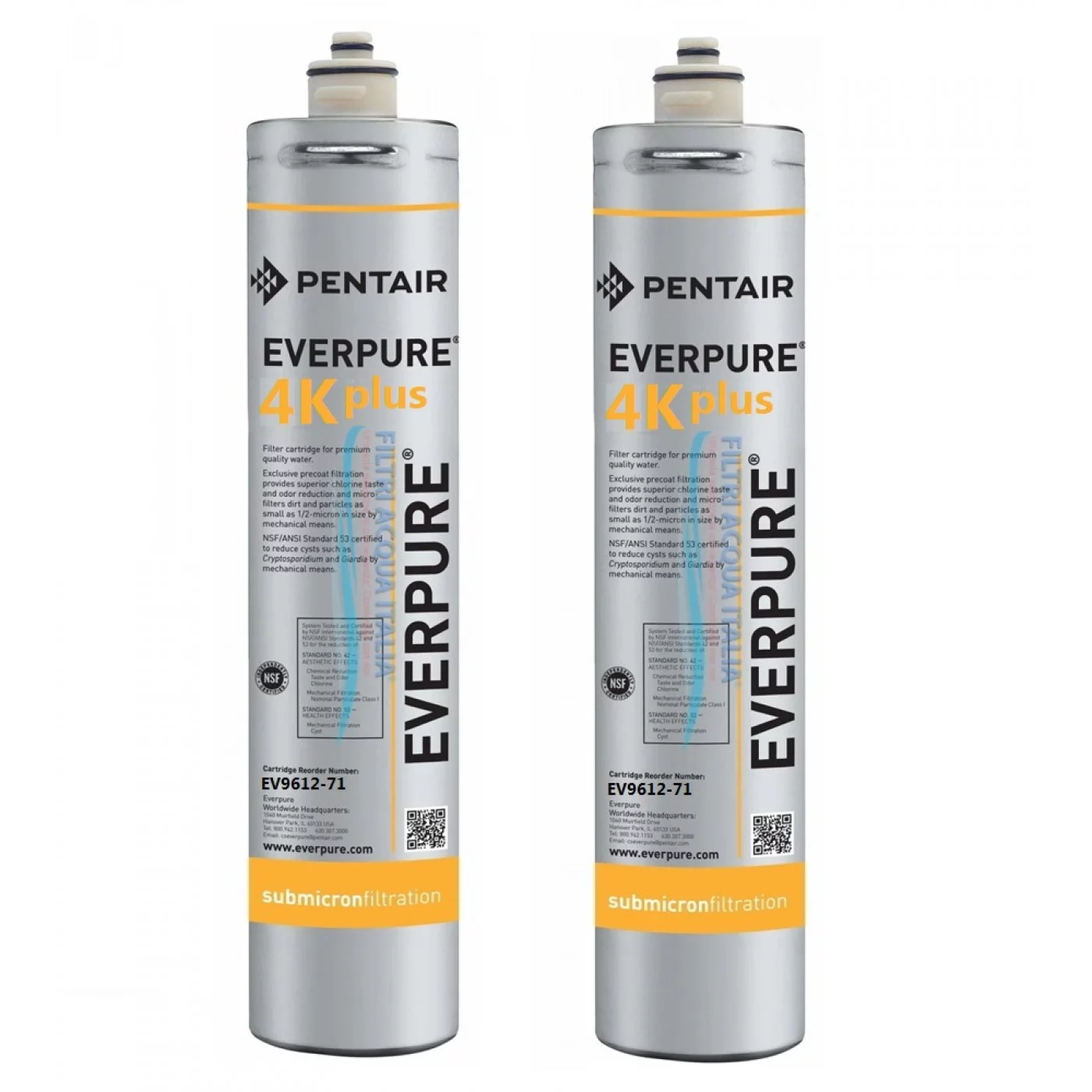 EVERPURE 4K PLUS EV9612-71 Set 2 Pezzi EVERPURE 4K PLUS EV9612-71 Set 2 Pezzi