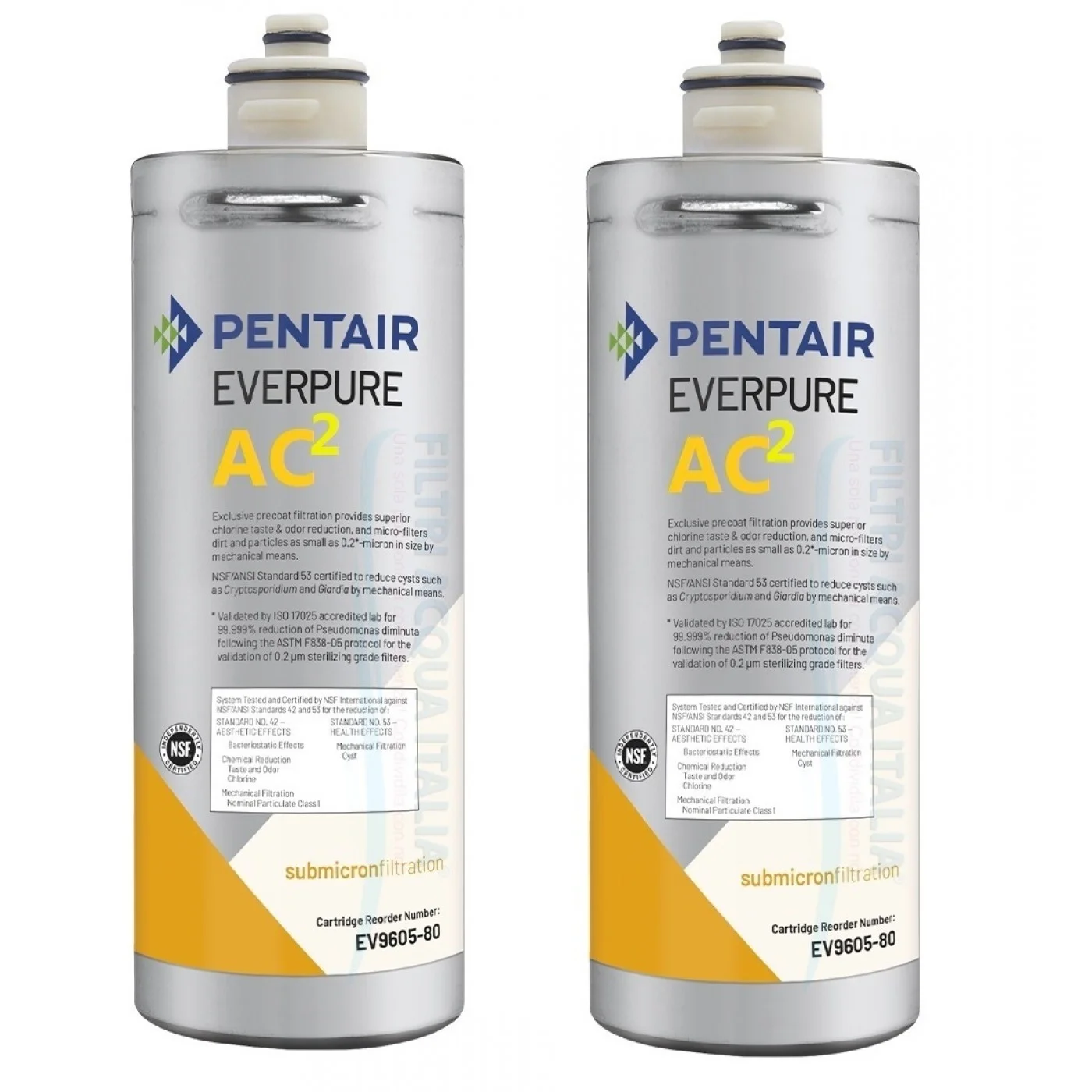 EVERPURE AC2 Set 2 Pezzi EV9605-80 EVERPURE AC2 Set 2 Pezzi EV9605-80