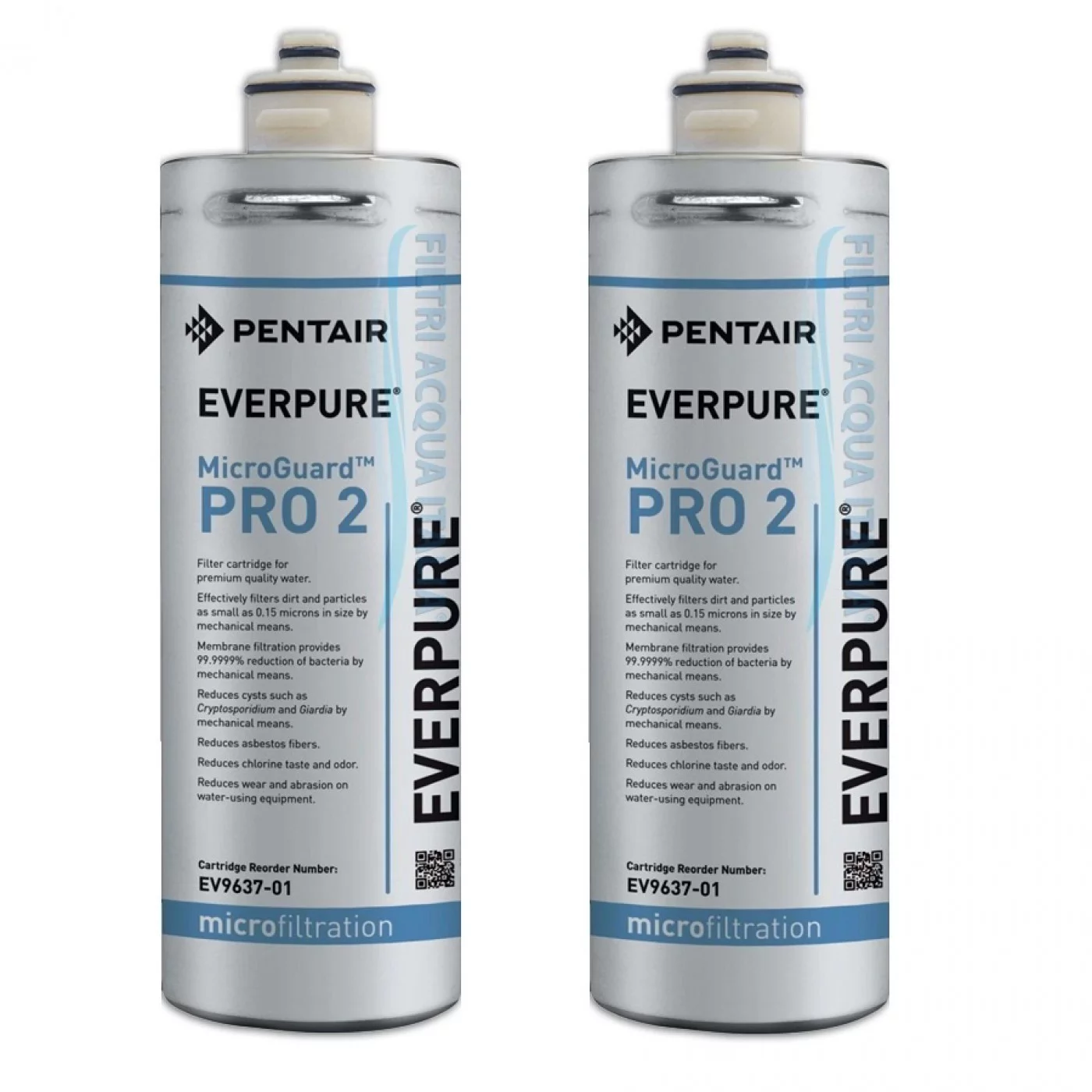 EVERPURE PRO2 EV963701 SET 2 PEZZI EVERPURE PRO2 EV963701 SET 2 PEZZI