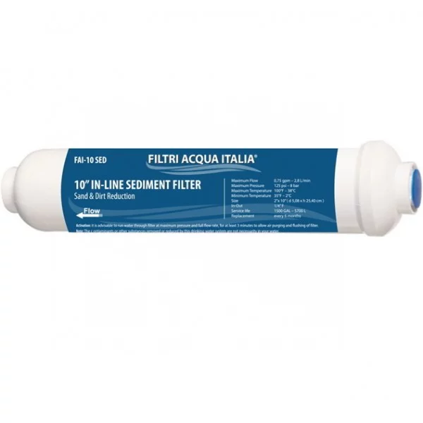 FILTRO IN LINEA SEDIMENTI 2 X 10" FILTRO IN LINEA SEDIMENTI 2 X 10"
