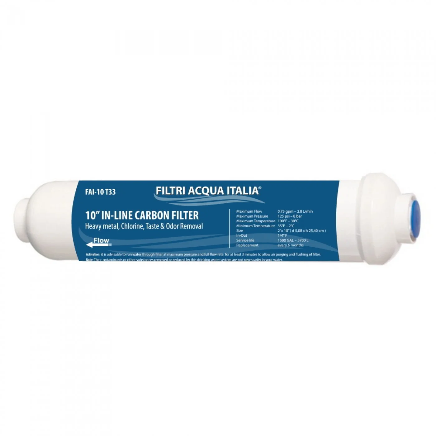 Filtri per Osmosi Inversa con Membrana 50 GPD Set 5 Pz. Filtri per Osmosi Inversa con Membrana 50 GPD Set 5 Pz.