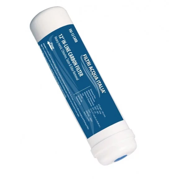 FILTRO IN LINEA CARBONE 2,5" X 12" FILTRO IN LINEA CARBONE 2,5" X 12"