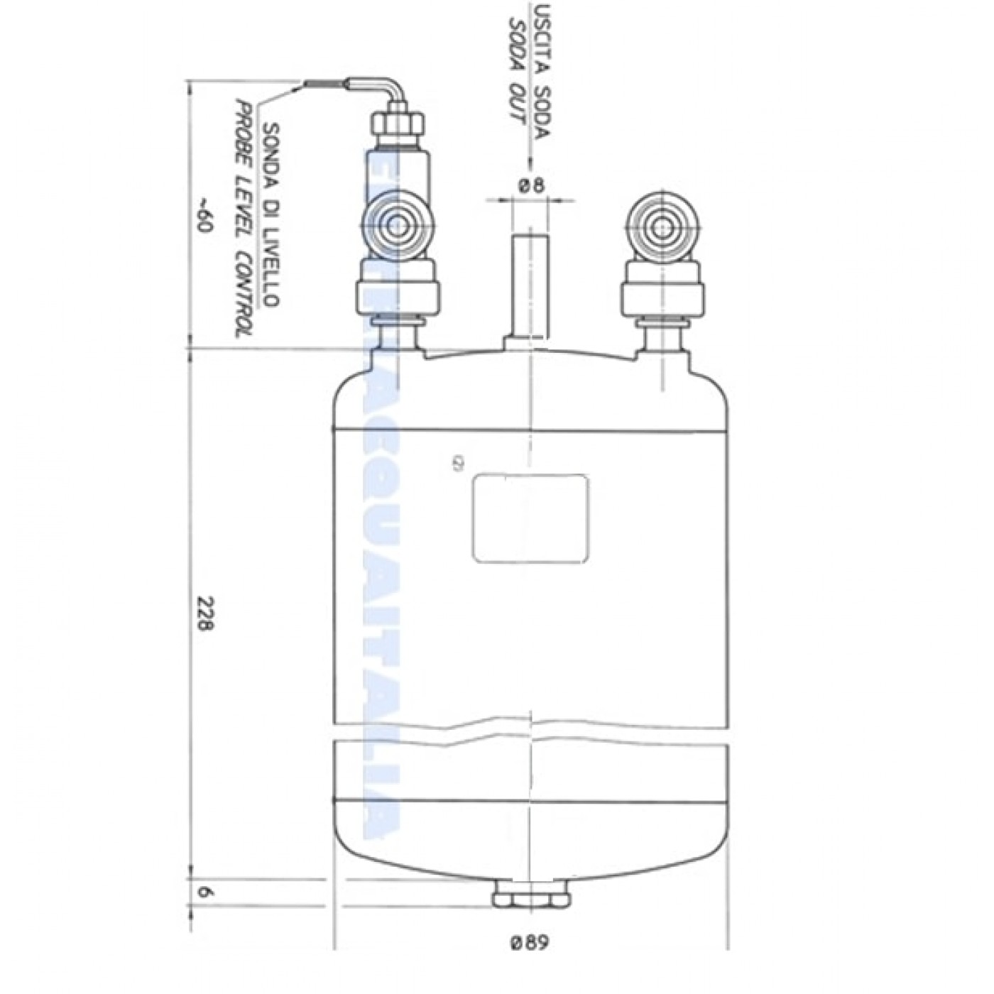 CARBONATORE ACQUA GASATA