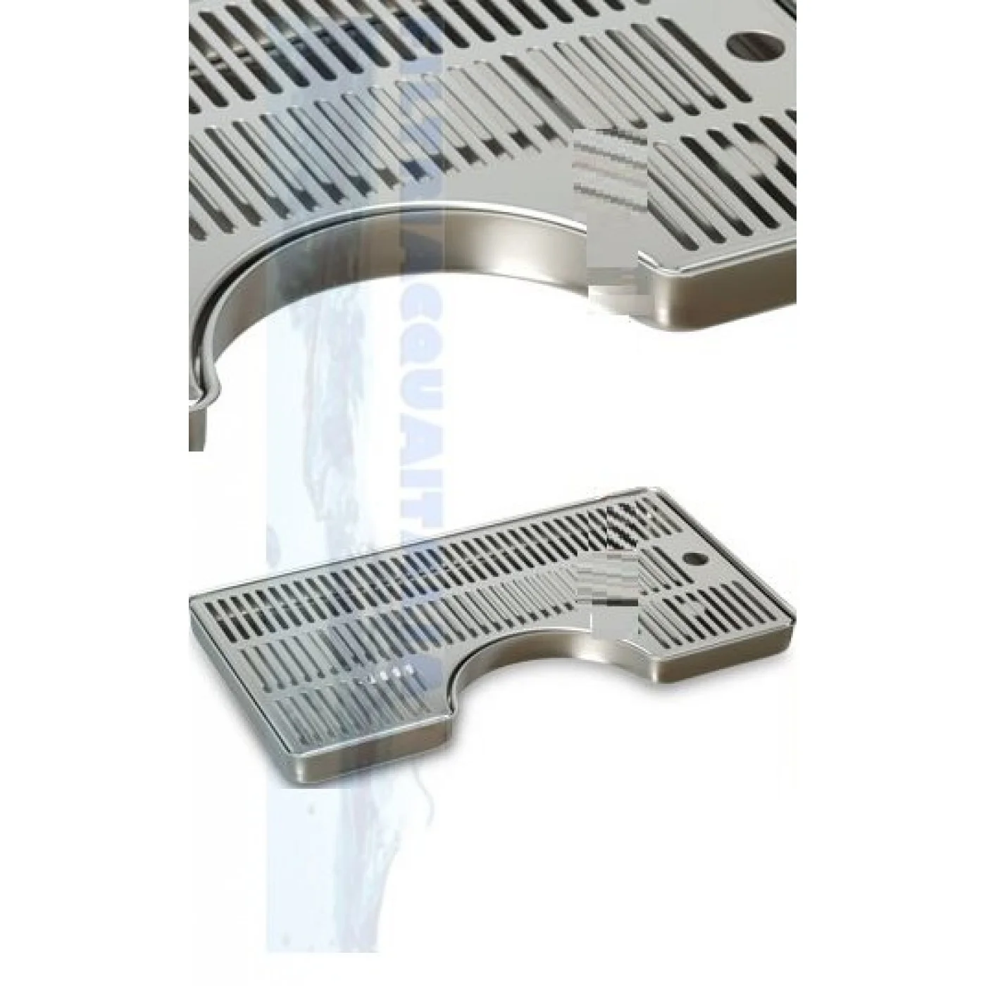 RACCOGLIGOCCE A RAGGIO PER COLONNA COBRA INOX RACCOGLIGOCCE A RAGGIO PER COLONNA COBRA INOX
