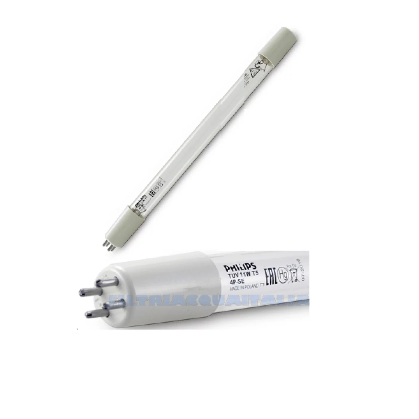 LAMPADA UV 11 WATT PHILIPS TUV 4P SE 4 PIN STESSO LATO LAMPADA UV 11 WATT PHILIPS TUV 4P SE 4 PIN STESSO LATO