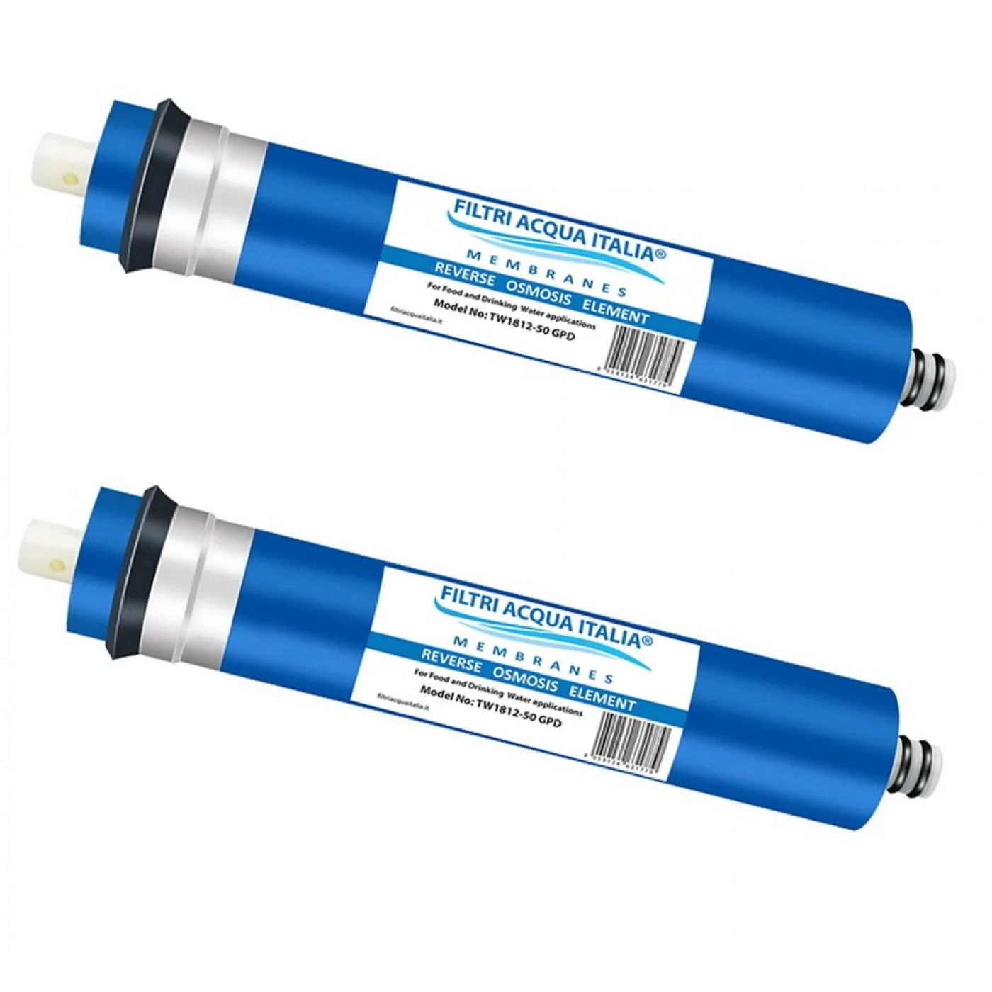 MEMBRANA OSMOSI INVERSA 50 GPD TW30-1812 SET 2 PEZZI MEMBRANA OSMOSI INVERSA 50 GPD TW30-1812 SET 2 PEZZI