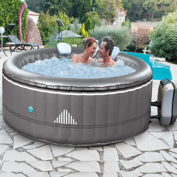Piscina idromassaggio Rotonda Malibu 4 Posti gonfiabile da esterno 175x175 Piscina idromassaggio Rotonda Malibu 4 Posti gonfiabile da esterno 175x175