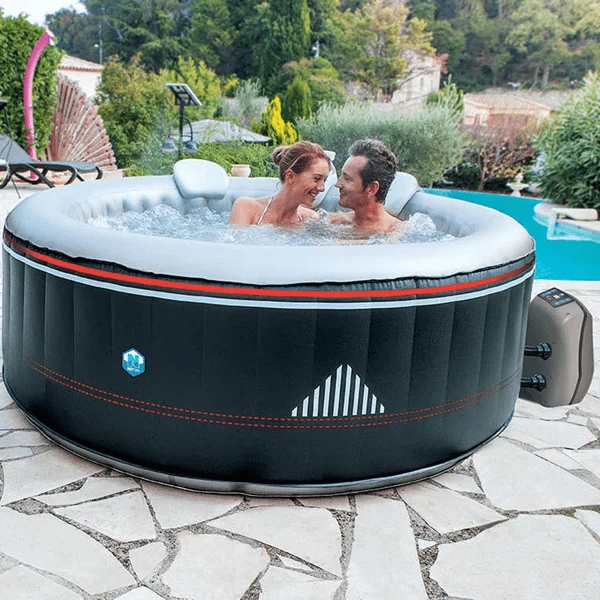 Piscina idromassaggio gonfiabile Rotonda Montana 4 Posti da esterno 175x175 Netspa Piscina idromassaggio gonfiabile Rotonda Montana 4 Posti da esterno 175x175 Netspa