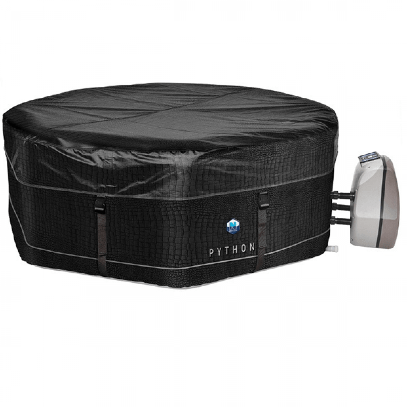 Piscina idromassaggio gonfiabile Python 5/6 Posti da esterno 195x195 Netspa Piscina idromassaggio gonfiabile Python 5/6 Posti da esterno 195x195 Netspa